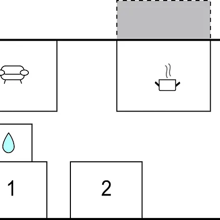 2 Bedroom In アパート *